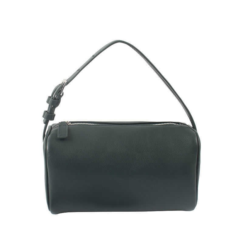 A linha Designer Bags Couro e de minoria minimalista 90s saco de couro cor sólida portátil travesseiro almoço bagsClassic sacola TH304u