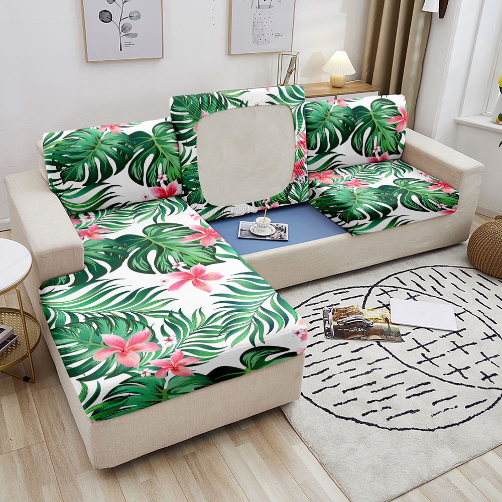 Крышка стулья тропические растягивающие диван подушка для гостиной для съемной эластичной мебели Protector 221110