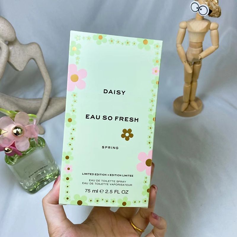 Daisy brand women EDT Natural Fragrance 75ml 2.5 FL.OZ good smell long time leaving lady Body Mist flower scent high version quality fast ship