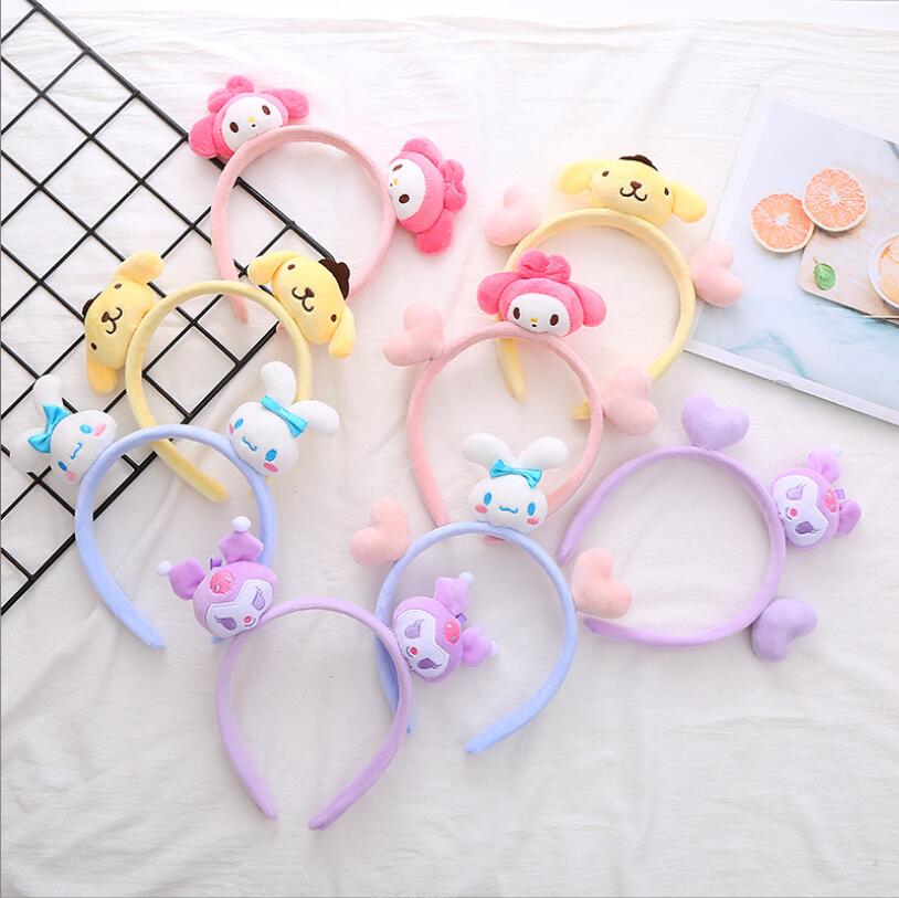 Accessori capelli ragazza Fascia capelli Simpatico cane stereo Peluche Barrette multi design bambini Bastoncini capelli studenti