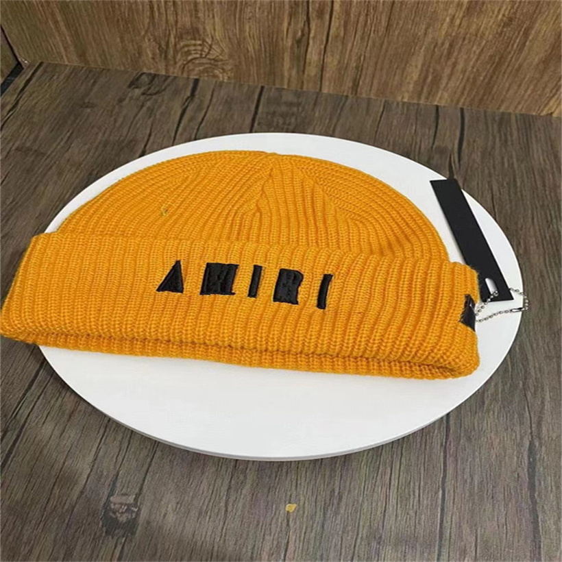 2023 mode gestrickte hut herbst winter warme BA brief beanie für männliche und weibliche paare kappe 2022171Z