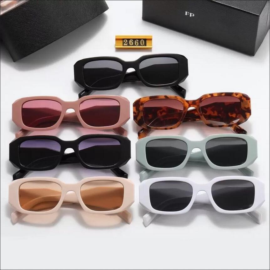 2022 Mens Sunglasses Designer pradas Sunglasses for Women Optional top quality Polarized UV400 protection lenses with box sun glasses