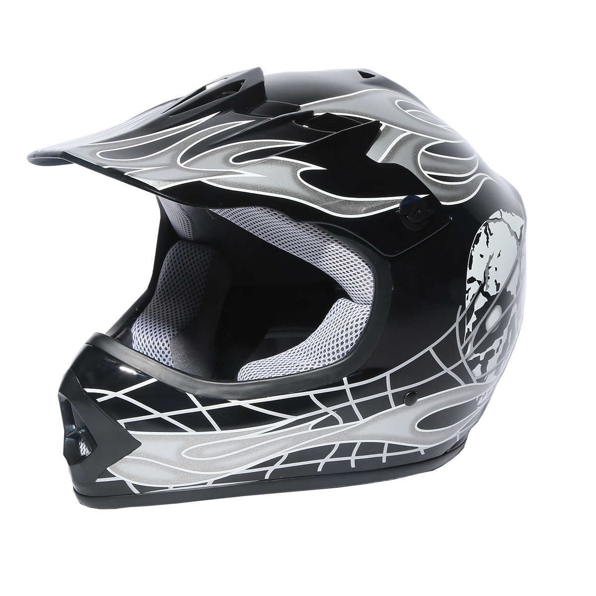 Casques de cyclisme Casque Dot Adulte Enfants Enfant Papillon Full Face Moto Motocross Dirt Bike ATV Off-Road S M L XL T221107