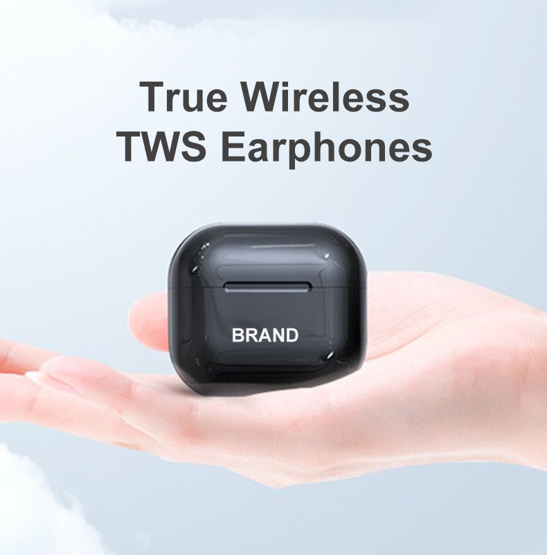Pro6 Pro5 TWS trådlösa hörlurar Bluetooth -hörlurar Touch Earskydd i Ear Sport Handsfree Headset med laddningsbox för Xiaomi iPhone Mobil smarttelefon