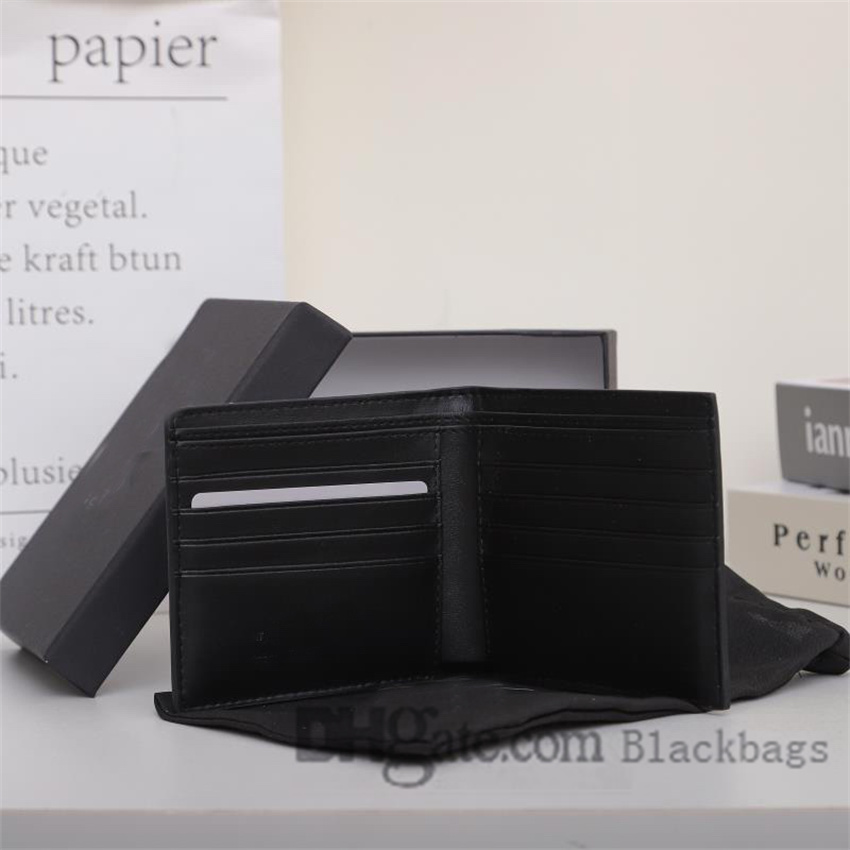 Luxurys Designer Men Wallet Y Flap Purse Card Titulador de moedas Wallets268o