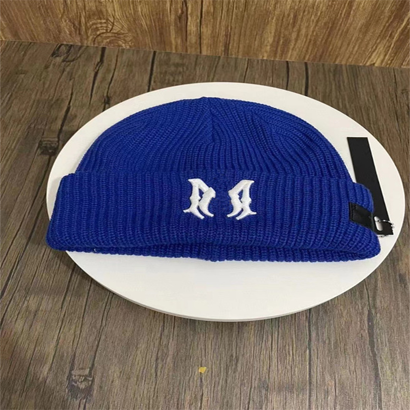 Designer de moda homens gorro de inverno unissex malha de algodão quente chapéu clássico esportes crânio bonés senhoras casual ao ar livre tarja boné bea277J