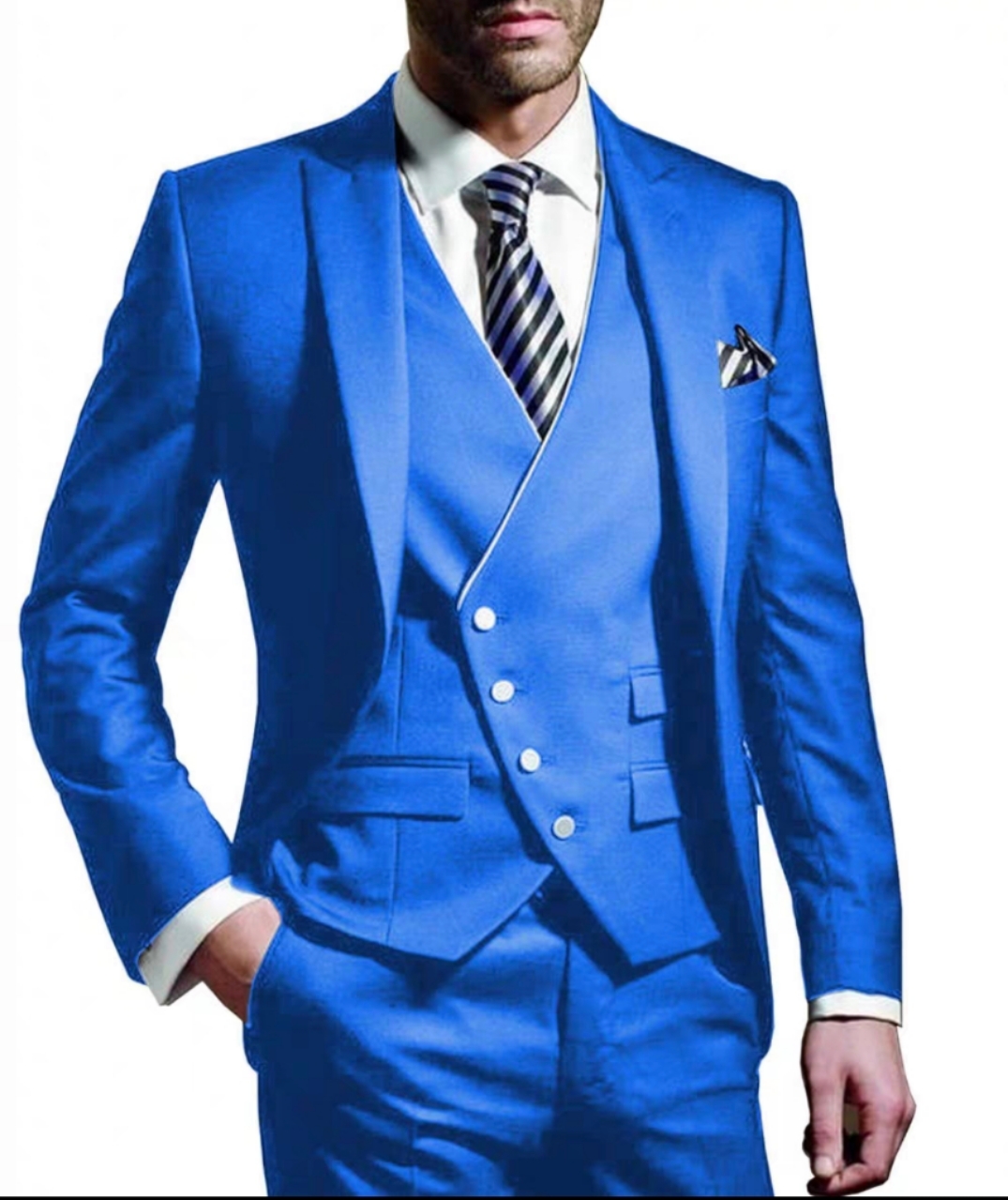 Utm￤rkt svart brudgum Tuxedos Peak Lapel Slim Fit Groomsmen Wedding Dress Fashionable Man Jacket Blazer Suit