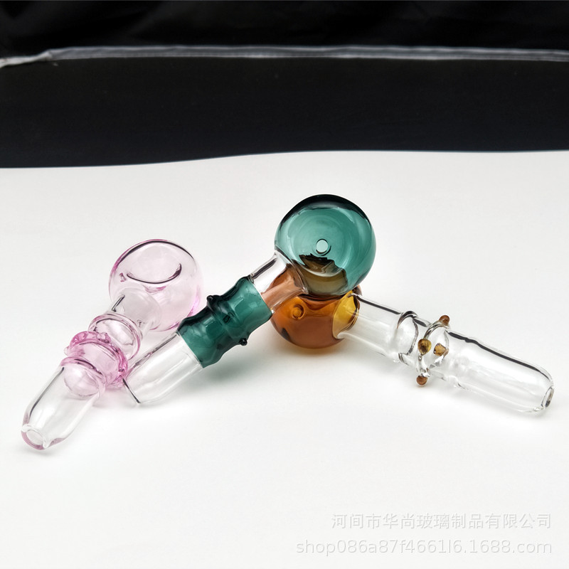 Smoking pipes Multi color cigarette gun color nozzle elbow pot pipe