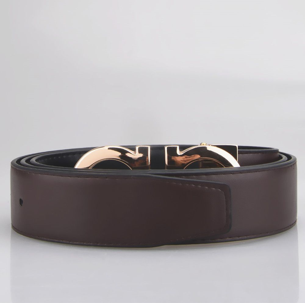 2022 Smooth leather belt luxury belts designer for men big buckle male chastity top fashion mens whole241b