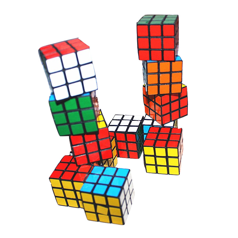 Mini Puzzle cube Piccole dimensioni 3cm Magic Learning Gioco educativo Buon regalo Giocattolo Decompressione giocattoli bambini D77