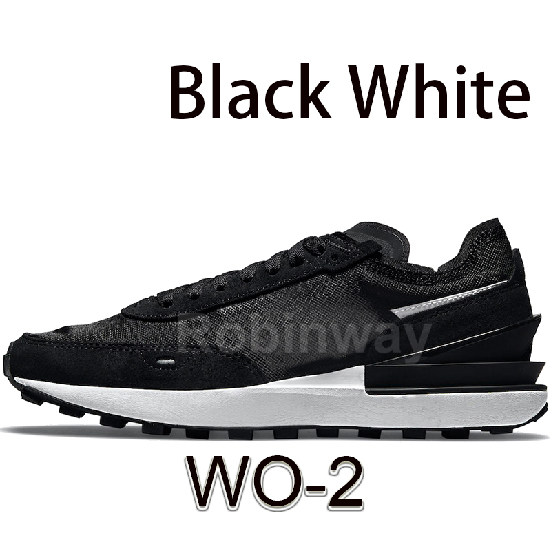 2022 Summit White Waffleone Mens Buty do biegania Aktywne Fuchsia Czarne trenerzy męskie wielkie jedność Pale Coral Kobiety Sneakers DC2533-600 DA7995-100