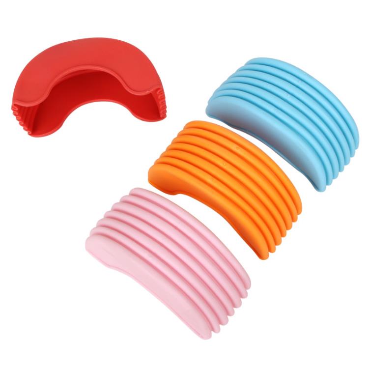 Food Savers Rétractable Sandwich Hamburger Boîte Fixe Brioches Réutilisable Silicone Burger Rack Holder Hamburger Clip SN201