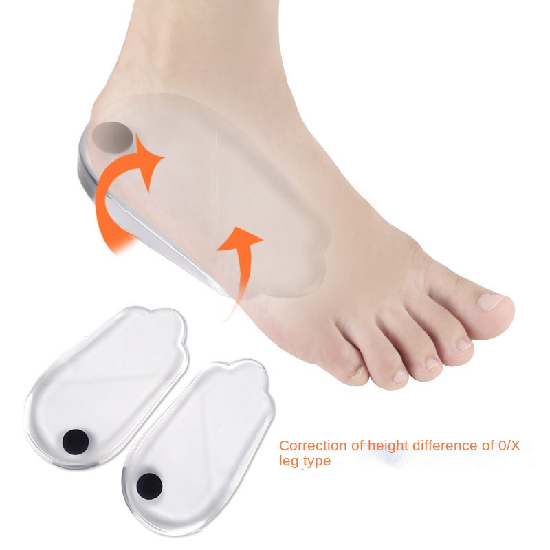 2pcs Insols Shoe Correção Inserções Pads Efetivamente O/X Pernas Tipo Pernas Curvadas Valgumamento de Valgum para homens Os homens de saúde