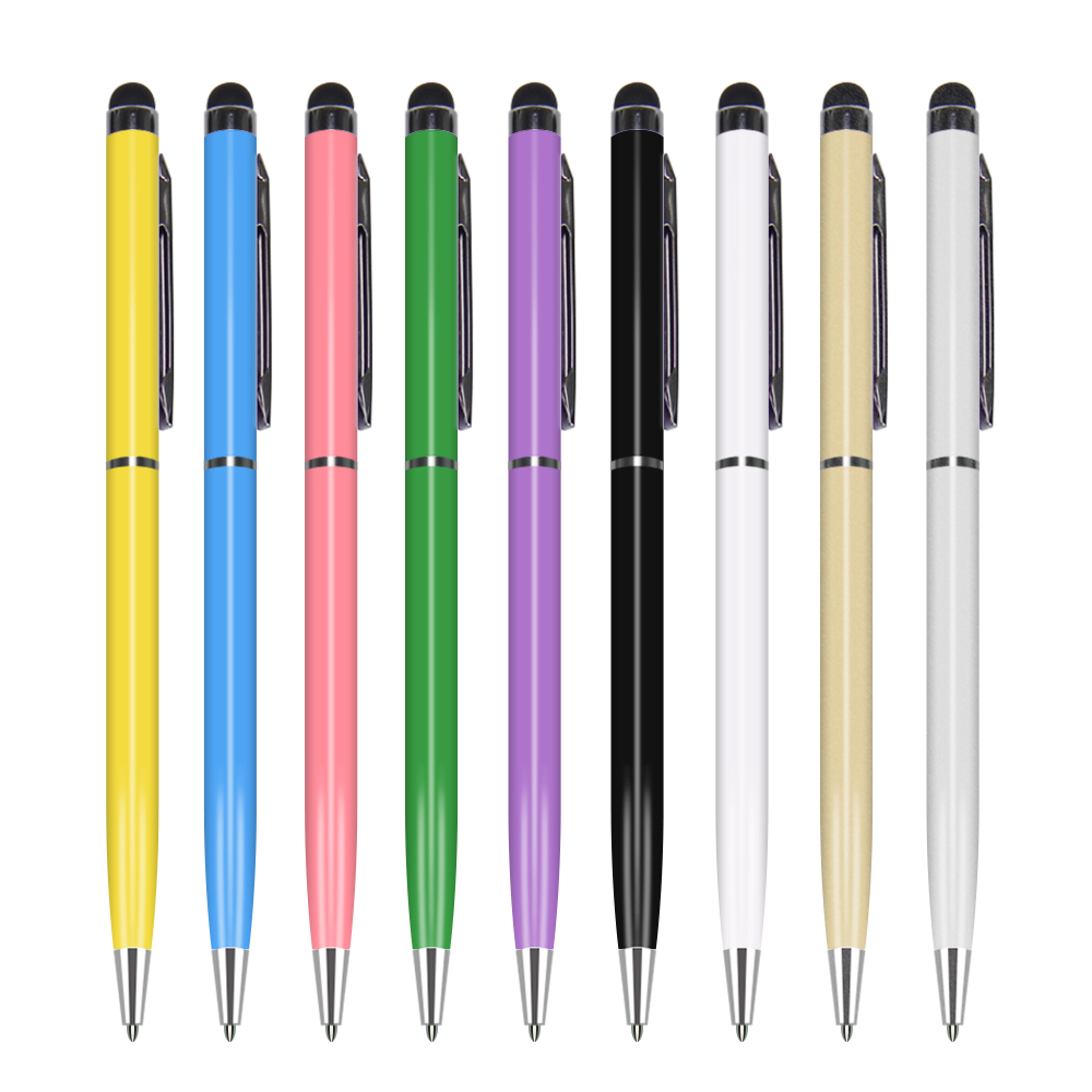 Universele 2 in 1 Stylus Pen Tekentablet Capacitieve Scherm Aanraakpennen voor Mobiele Telefoon PC Potlood