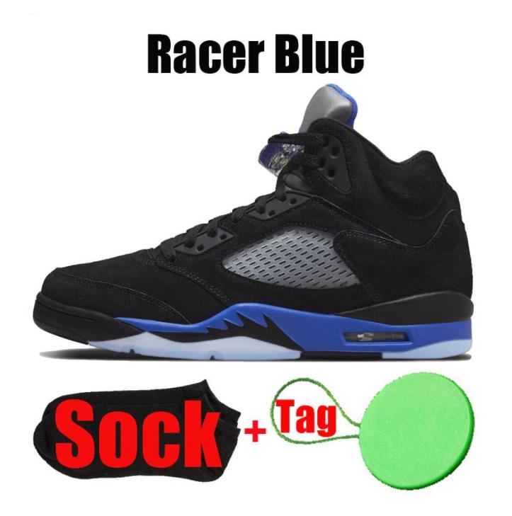 Jumpman 5 Chaussures de basket-ball Hommes 5s Green Bean Dark Concord Racer Bleu Raging Bull Rouge Jade Horizon UNC Stealth Easter Baskets pour hommes Baskets de sport