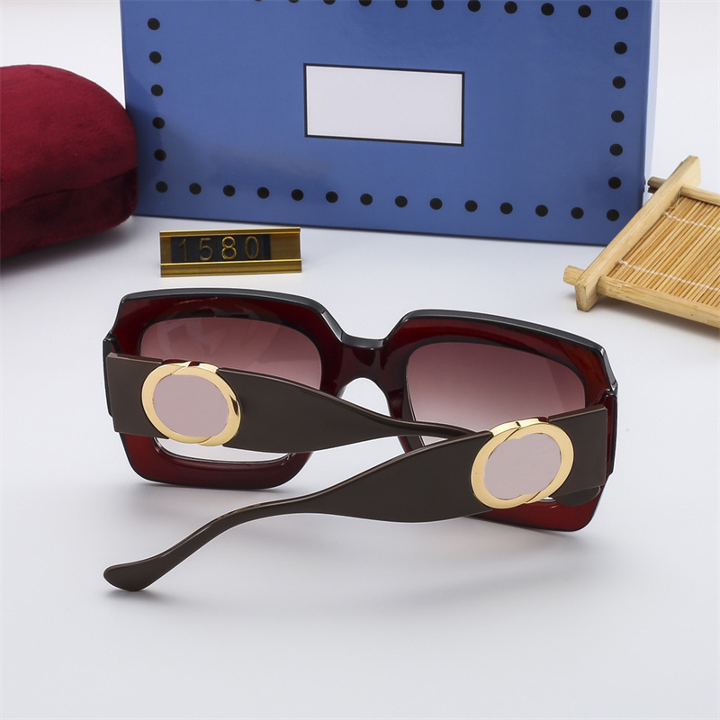 Lettre d'or Taille Femme Lunettes de soleil Hommes Designer Lunettes de soleil Rétro Polaroid Hommes Lunettes de conduite Lunettes de soleil carrées pour femmes3156