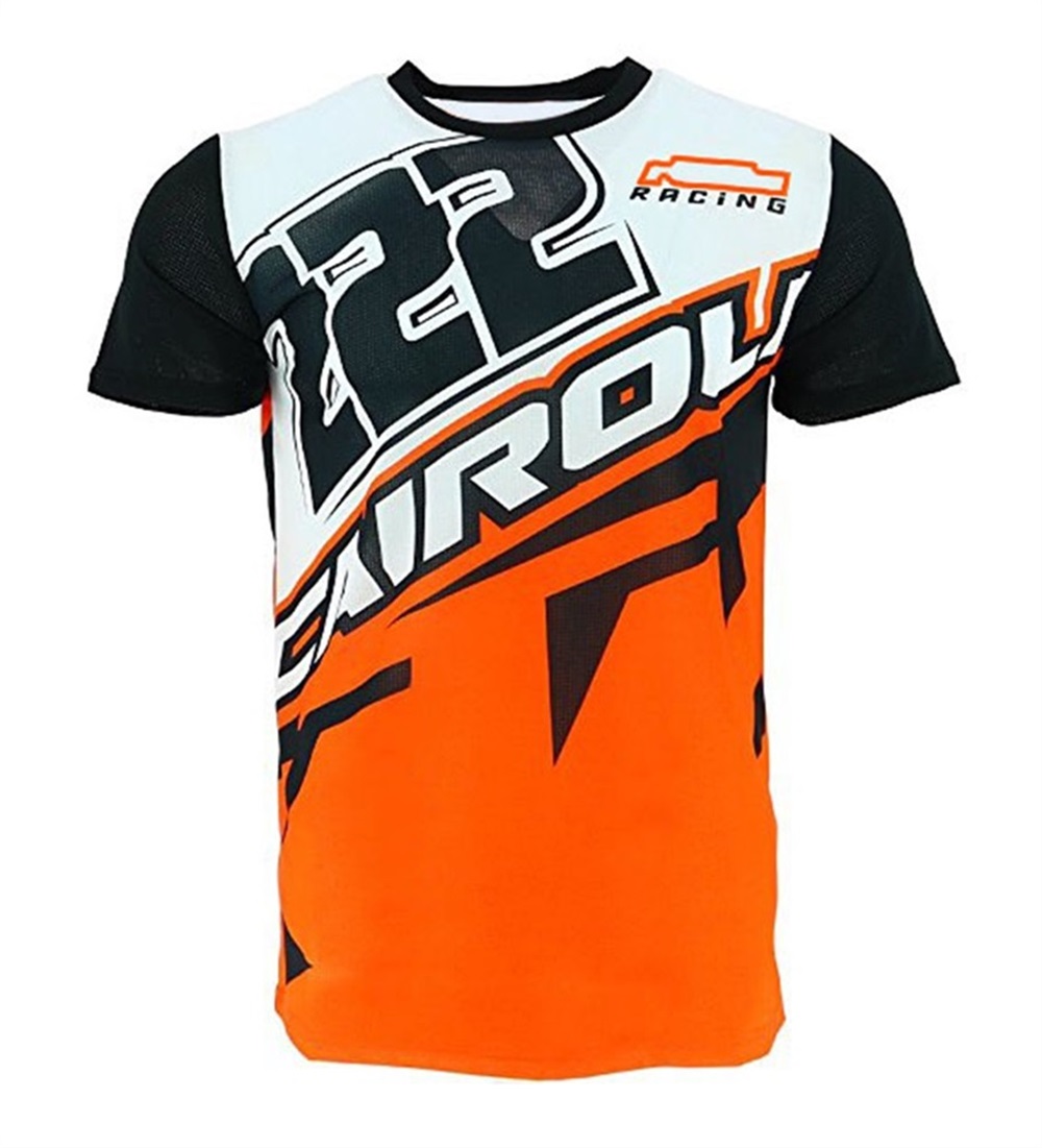 Nowa drużyna T-shirt z krótkim rękawem Sum-Szybkie koszulka na zewnątrz Sports Racing Suit