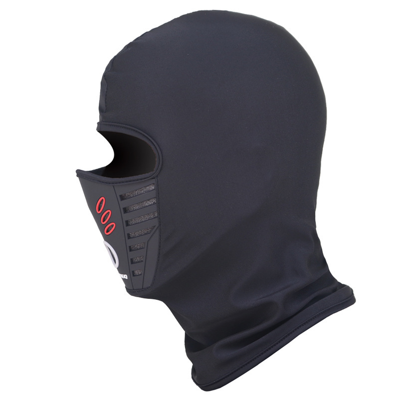 Summer/Winter Warm Fleece Motorcykel Face Mask Anti-damm Vattent￤t vindt￤t Full Face Cover Hat Neck Hj￤lm Masker Free Size