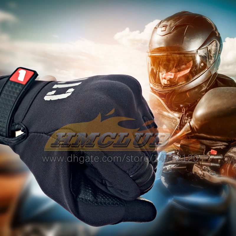 ST166 Guante de motocicleta Hombre Pantalla táctil Ciclismo Carreras Hombres Dedo completo Verano Moto Moto Bicicleta Bicicleta Reflectante Motocross Luvas