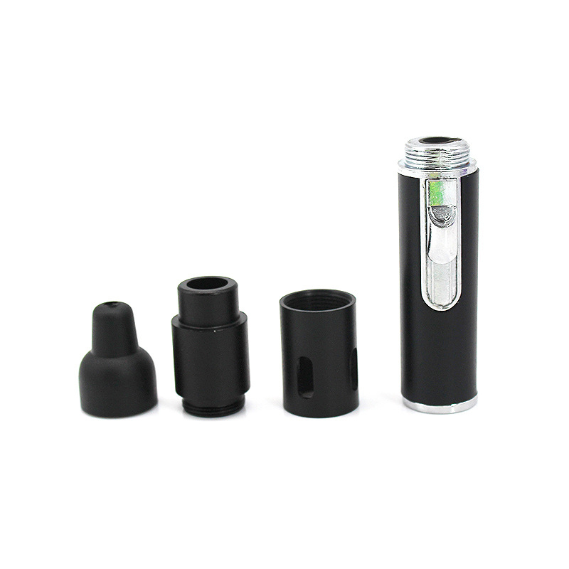 Click N Vape Sneak Torch Lighter Mini Dry Herb Vaporizer Smoking Pipe Butane Windproof Jet Lighters3638047