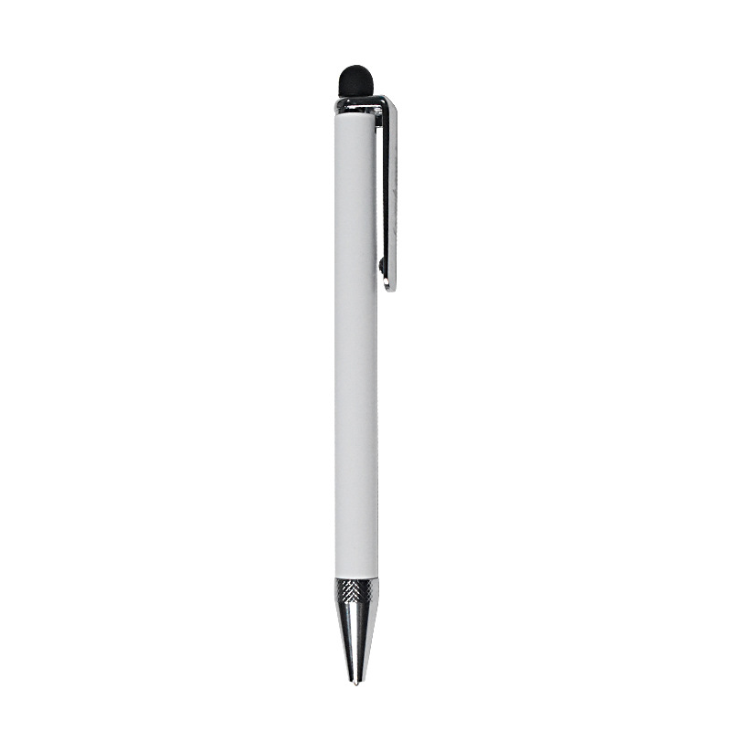 Stylos à bille de Sublimation transfert de chaleur blanc matériau en alliage de Zinc blanc stylo personnalisé fournitures de bureau scolaire Z11