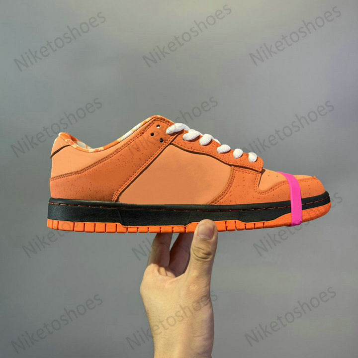 Concepts x Low Designer Sports Shoes Orange Lobster Purple Green Chunky Skateboard Sneakers