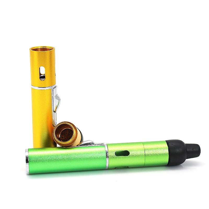 Click N Vape Sneak Torch Lighter Mini Dry Herb Vaporizer Smoking Pipe Butane Windproof Jet Lighters4168815