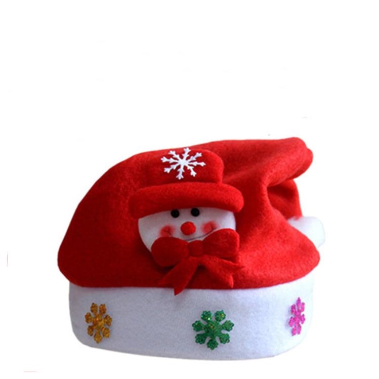 Christmas Hats Merry Christmas Adult Kid LED Light Up Cap Santa Claus Snowman Elk Children Hat Xmas Gift DHL SN5029