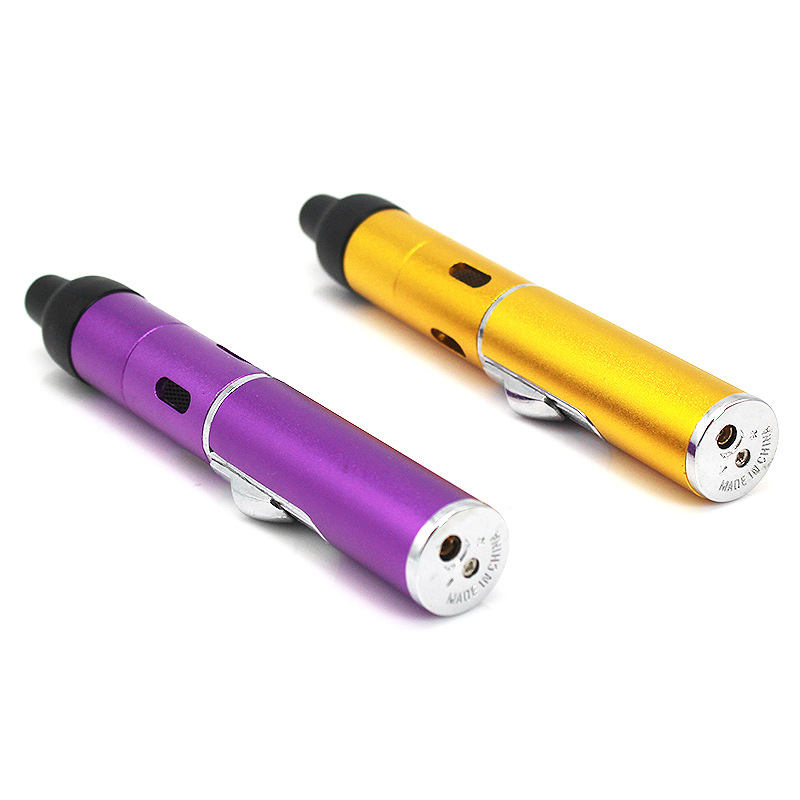 Fare clic su N Torcia Accendino Tubi fumare Butano Vaporizzatore Sneak A Toke Accendini a fiamma antivento Accendini a secco Tabacco alle erbe Dispositivo fumo portatile