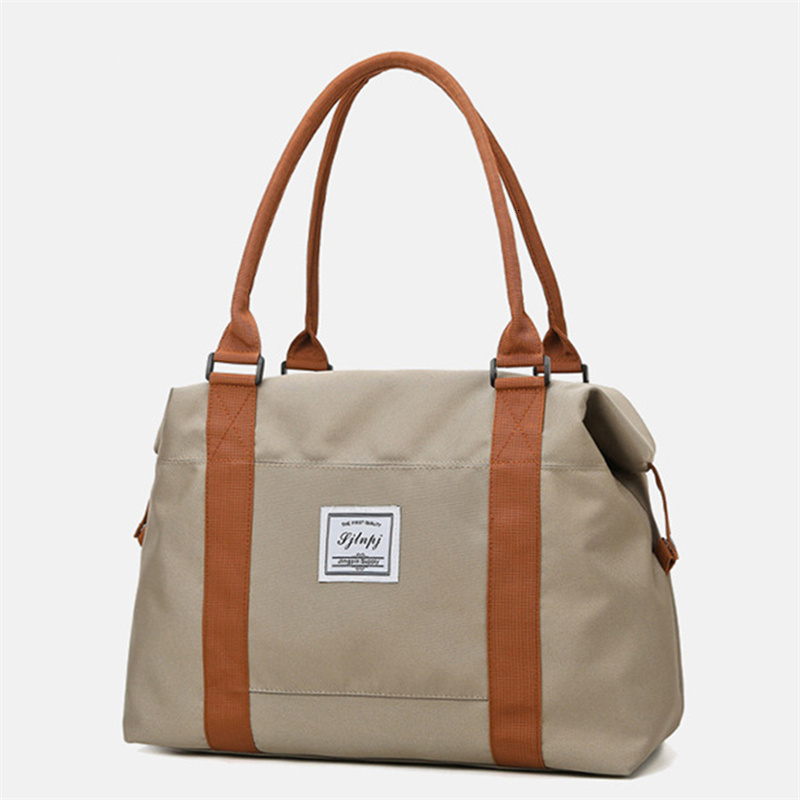 Plunjezakken Mode Grote Reistas Dames Cabine Tote Bags Handtas Oxford Doek Canvas Waterdichte Schoudertassen Dames Weekend Over279f