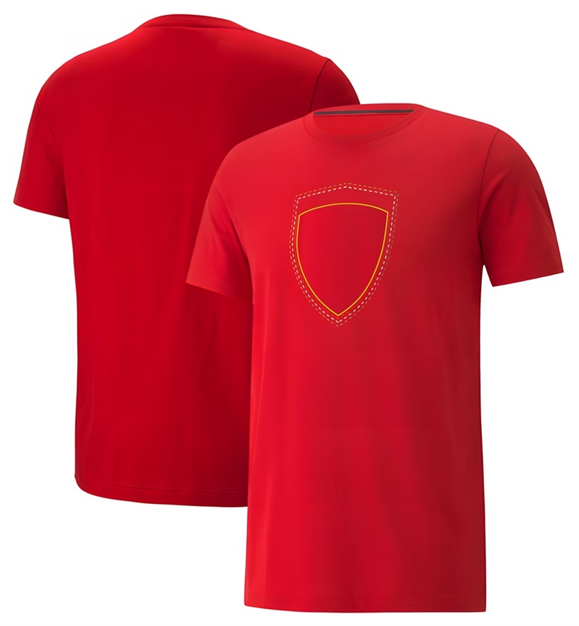 F1 Racing Clothes New Team Driver T-shirt Sport T-shirt Anpassad kort ärm Snabb torrtopp