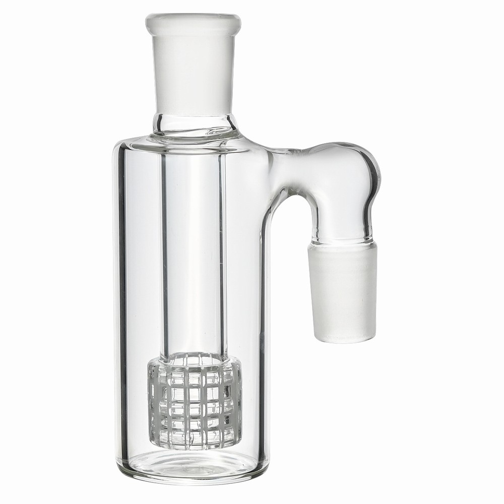 Ny unik Bong Ash Catcher Hookah 14mm 18mm 45/90 graders manlig Joint Bowl Matrix Bubbler Oil Rig Rökning Pipe