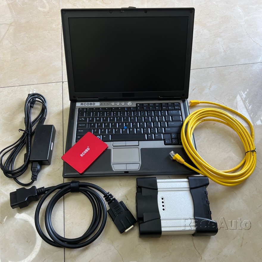 For BMW Icom Next Tool OBD Version Diagnostic Scanner SSD Hdd 1TB sw With D630 Laptop Ready To Work