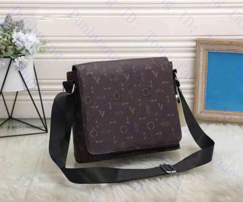 Designer briefcase handbags Men Messenger Bag Classic Style Fashion women Shoulder Bags black leather crossbody bag Totes briefcase Man's bag Purse Men Shoulder Bag