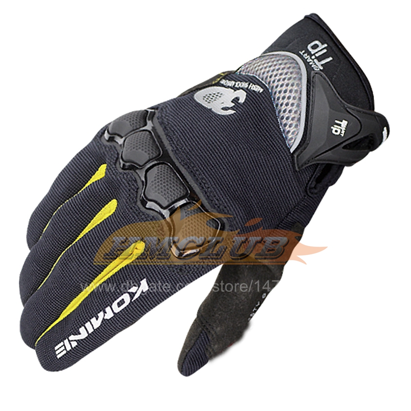 ST900 NY SUMMER Touch Screen Komine GK162 3D Mesh Motorcykel Rding Glove Motorcykel Moto Racing Gloves M-XXL