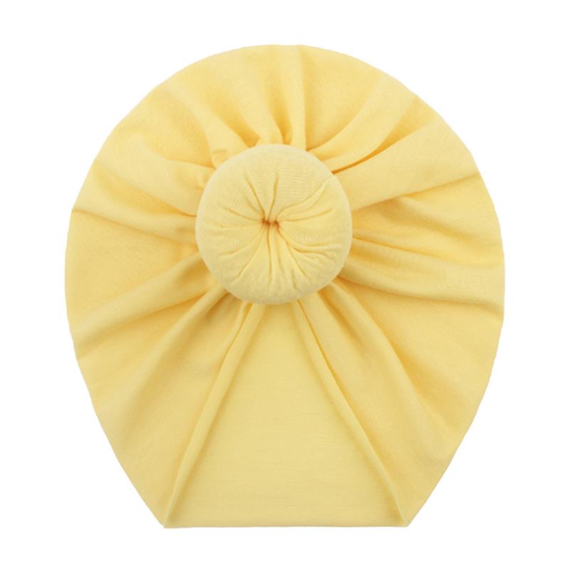 New Fashion Toddler Baby Boy Girl Turban Bow Knot Kids Soft Head Wrap Hat Children Silk Warm Cap Accessories