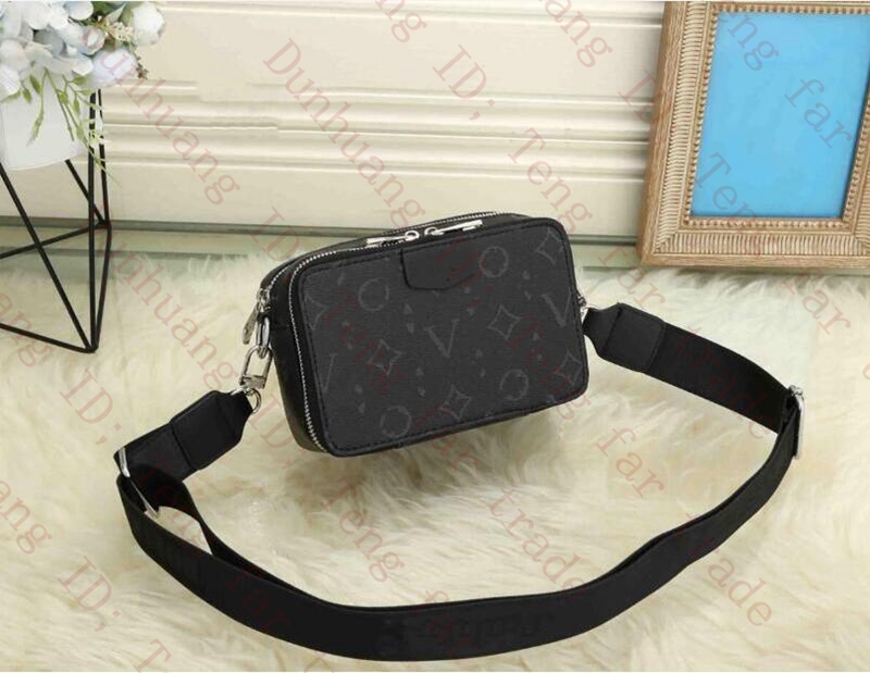 Designer bags Mens totes handbags ALPHA WEARABLE Mini Cross body mobile phone bag women PU Monograms messenger wallet Luxurys Camera card holder M81260