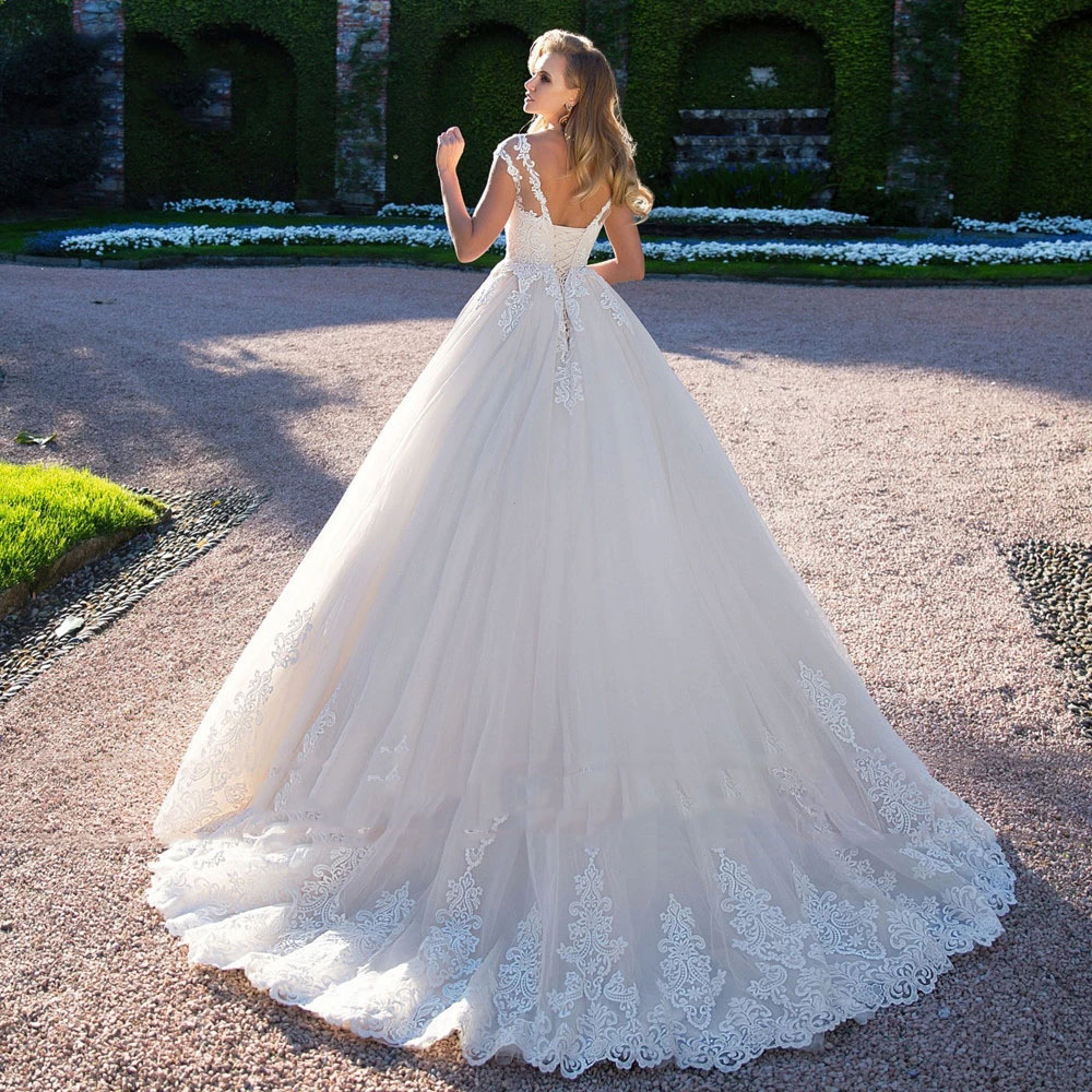 Ball Hown Wedding Dress Appiques Формальное элегантное свадебное платье 2022 Новый дизайн на заказ
