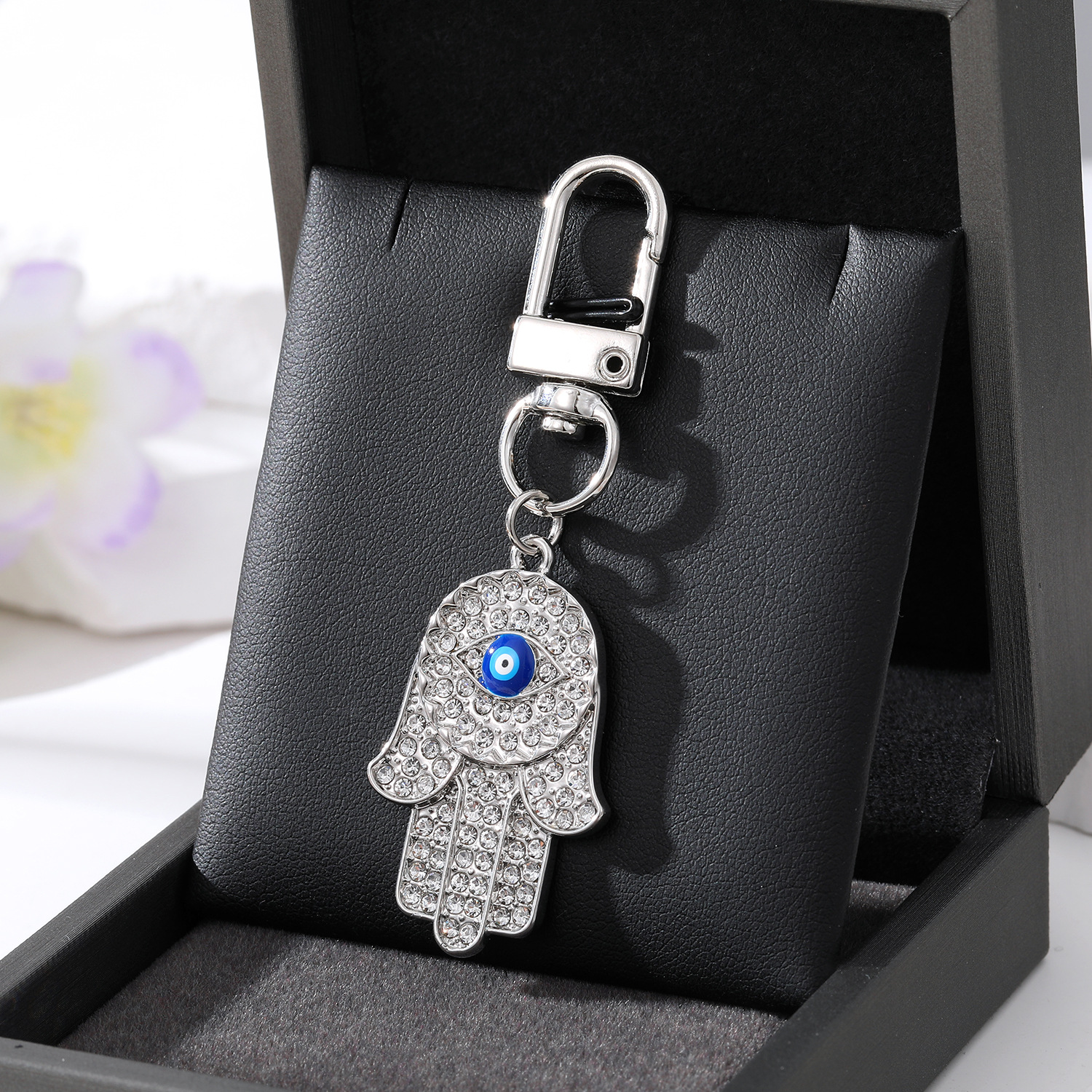 Щетка Hamsa Hamsa Keychain Key Ring