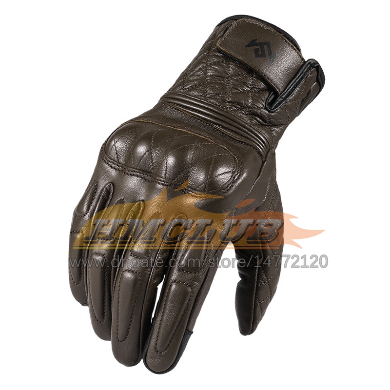 ST332 New Leather Motorcycle Gloves Winter Gloves Guanti Guantes Moto Invierno Cuero Luvas Motocicleta Men Women