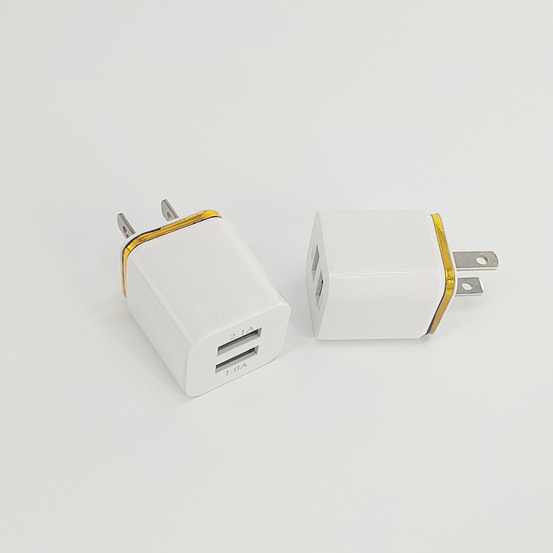 Podwójna ładowarka ścienna USB US KIP UE 2.1A AC Power Adapter Ładowanie Wtyczka do ładowania 2 port