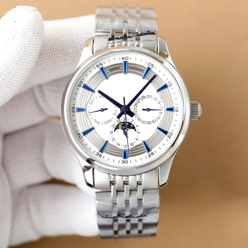 Watch Automatic Mechanical Men 42mm Stainless Steel Waterproof Wristband Wristwatch Business Sapphire Wristwatches Montre De Luxe