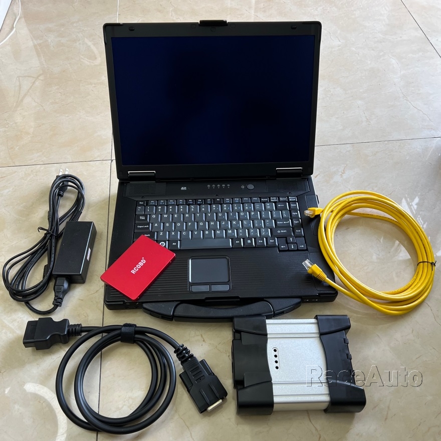 ل BMW ICOM التالي مع Engineers 2024.03V SW HDD SSD Plus CF-52 I5 8G LAPTOP جاهز للاستخدام