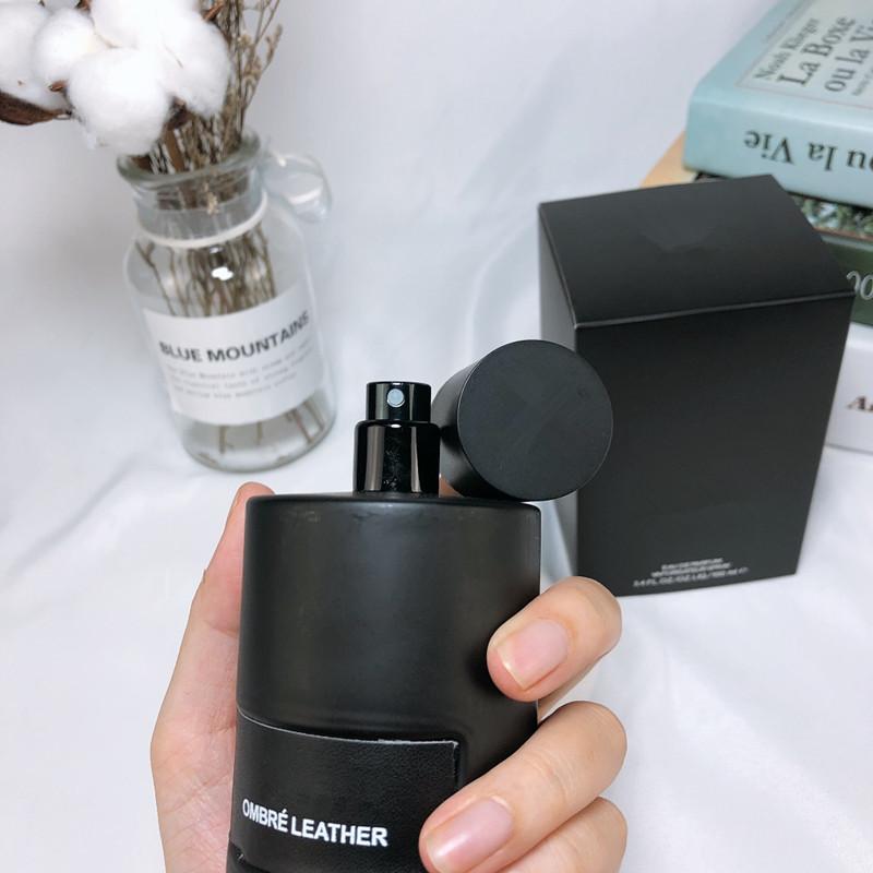 Бренд высшего качества Ombre Leather Perfume Unisex Eau De Parfum 100 мл Ароматный спрей Длительный приятный запах Кельн Быстрая доставка