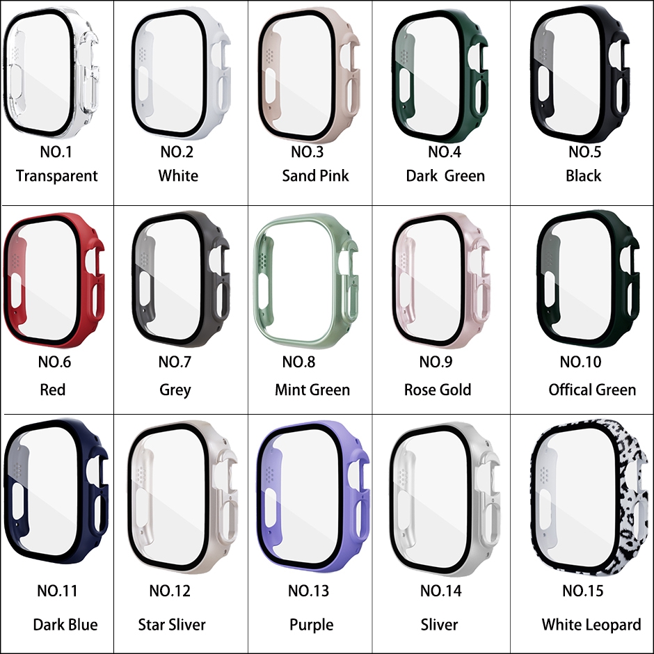 حالة S8 Ultra Iwatch لـ Apple Watch S8 49mm Cover Cover Cover Cover Comple