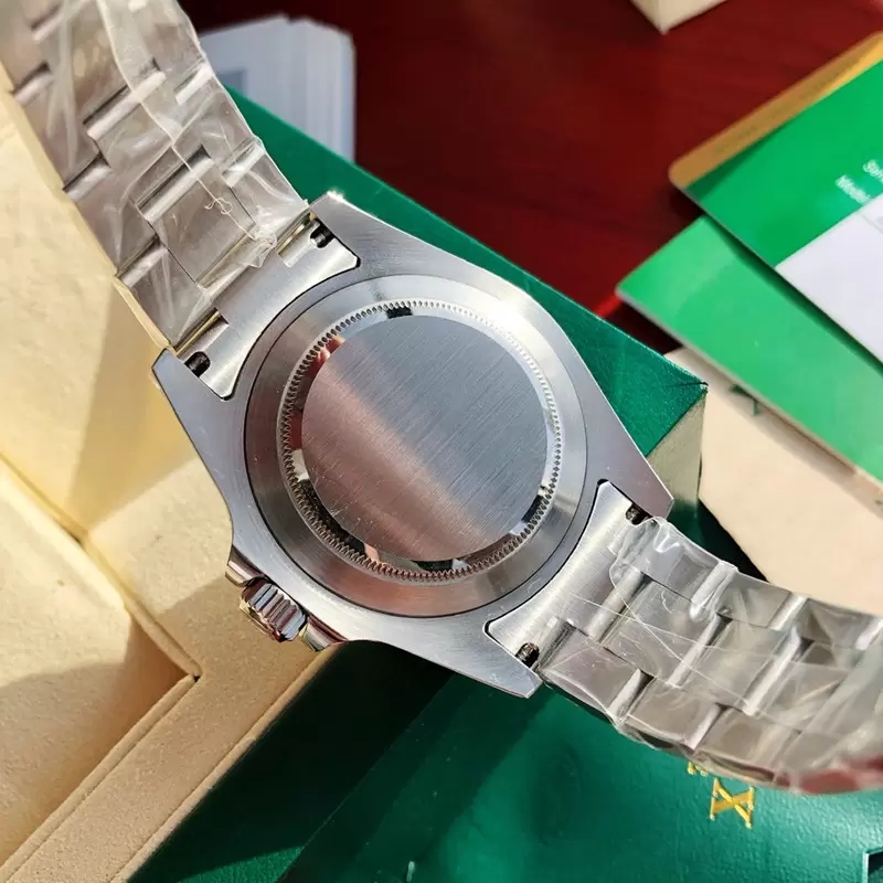 Relógio mecânico automático masculino moda 40mm pulseira de aço inoxidável resistente à água explorer 2 relógios movimento alta qualidade 2478