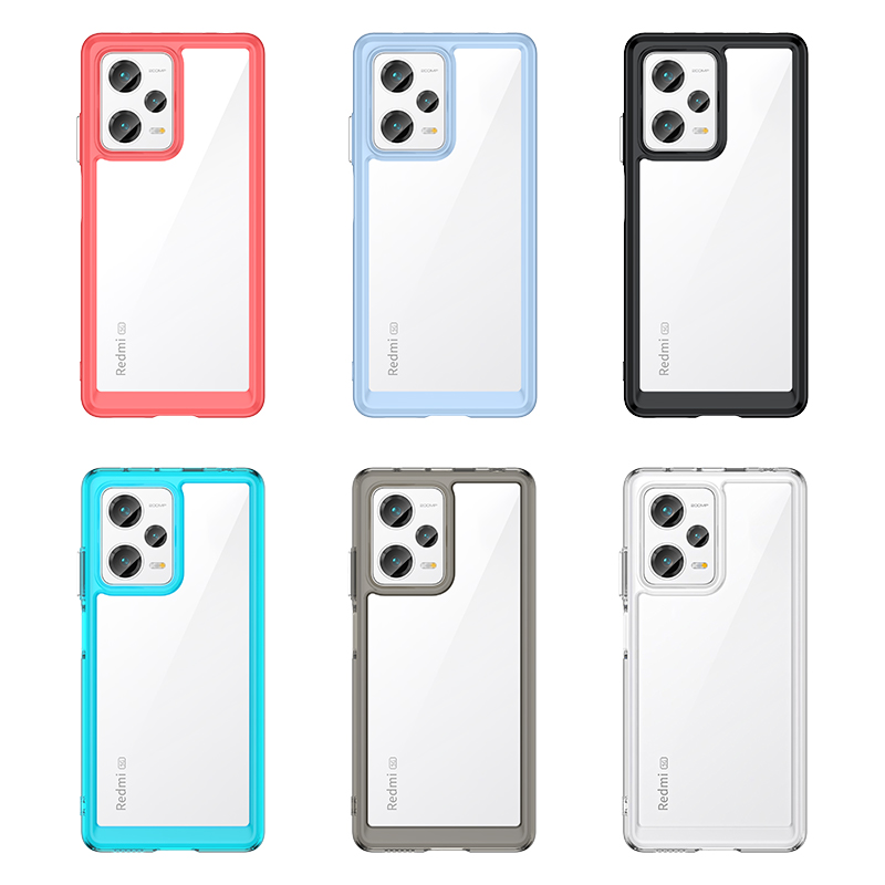 Acrylic Cases For Xiaomi 13 12T POCO M4 Redmi 12C K60 Note 12 K50 Ultra 10C 10A Pro 4G 5G Shockproof Rugged Shield Phone Case Funda