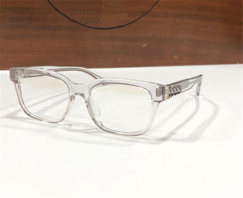 Nowa moda design kwadratowy okulary optyczne 8043 Retro proste i obfite szklanki wysokiej klasy w stylu z pudełkiem może robić soczewki na receptę