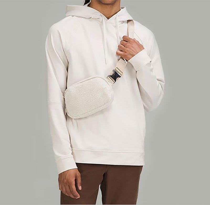 Moda bel çantaları bayanlar erkek terry fanny paketleri spor tarzı crossbody çanta erkekler koşu yoga kemer çantaları tasarımcı yün waistler paketi lüks cüzdan cüzdanlar