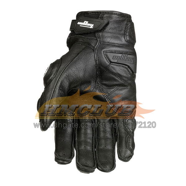 ST330 Motorrad Handschuhe Atmungsaktive Leder Moto Handschuh Carbon Fiber Motocross Guantes Motor Reiten